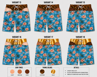 CheekWave™ - Swim Trunks