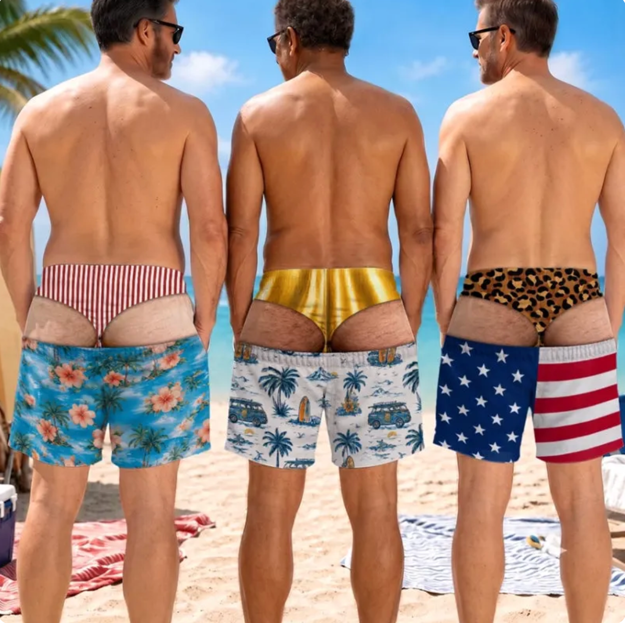 CheekWave™ - Swim Trunks